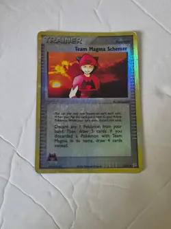 Team Magma Schemer 70/95 Common Team Magma vs Team Aqua Pokemon Reverse Holo MP - Image 1