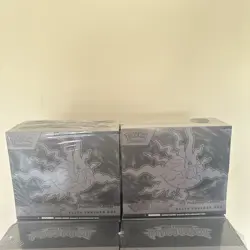 Pokemon Center Pitch Black ETB Elite Trainer Box x2 - Image 1