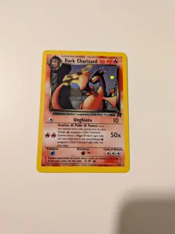 Pokemon Dark Charizard 4/82 ITA Team Rocket Unlimited Holo - Image 1