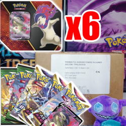 Pokemon Divergent Powers Tin Case of 6 Typhlosion Sealed - Evolving Skies Likely - Image 1