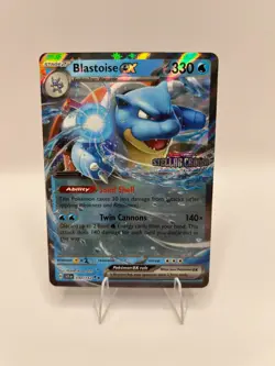 Blastoise Ex 030/142 & Venusaur Ex 001/142 Sv07: Stellar Crown Stamped Promo 2x - Image 5