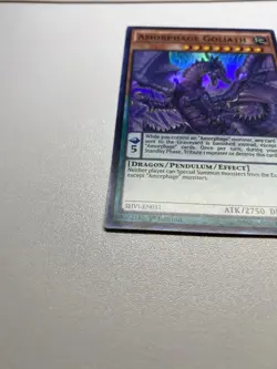 Yugioh Amorphage Goliath 1st Edition Super Rare SHVI-EN031 NM - Image 3