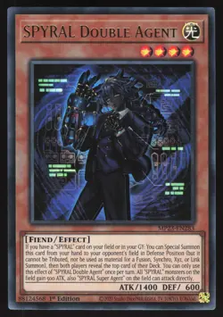 SPYRAL Double Agent - MP23-EN283 - Ultra Rare - 1st Edition Yugioh - Image 1