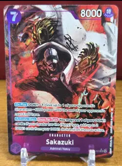Sakazuki Alternate Art OP16-065 The Time of Battle Foil Alt One Piece EN English - Image 1