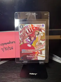 Monkey D. Luffy Round 1 One Piece Promo English NM/M - Image 2