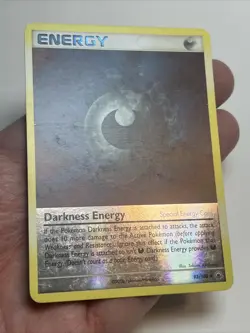 MP Darkness Energy 93/100 Reverse Holo Majestic Dawn AUTHENTIC Pokemon Card - Image 3