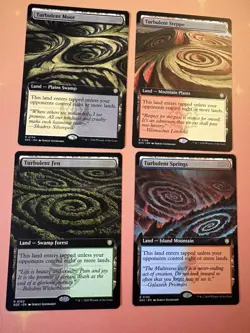 Mtg Secrets Of Strixhaven Turbulent x4 bundle Borderless Regular - Image 1