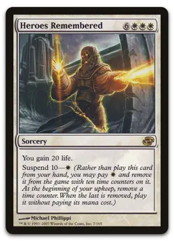 Heroes Remembered #7 (LP) Planar Chaos PLC Magic MTG - Image 1