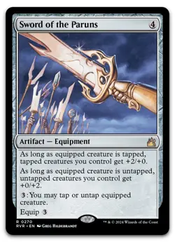 Sword of the Paruns #270 (LP) Ravnica Remastered RVR Magic MTG - Image 1