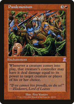 Pandemonium #68 (MP) Timeshifted TSB Magic MTG - Image 1