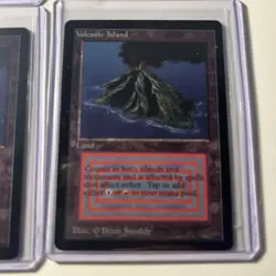 (4) Volcanic Island Beta Proxies Dual Lands Playset MTG / Magic the Gathering - Image 5