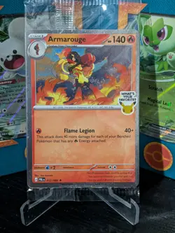 Armarouge #012/084 - Pokemon Pitch Black Promo - Sealed #10 - Image 1