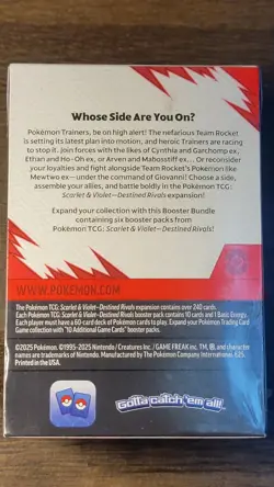 Pokemon Scarlet & Violet Destined Rivals Booster Bundle Box Sealed - Image 3