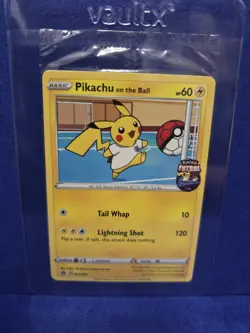 Pokemon TCG Pikachu On the Ball Futsal, 001/005, New Sealed Card - Image 2