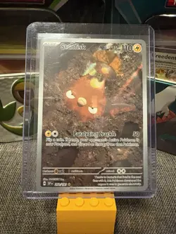 Pokemon TCG Stunfisk Illustration rare Pokemon Surging Sparks 202/191 - Image 1