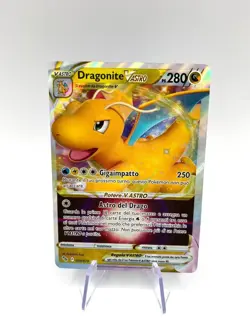 Carte Pokemon Dragonite V ASTRO 050/078 Set Pokemon GO Italiano Near Mint Holo - Image 1
