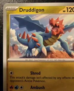 Druddigon 071/086 Uncommon Scarlet & Violet: White Flare Pokemon TCG - Image 2