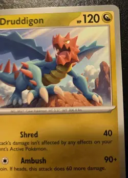 Druddigon 071/086 Uncommon Scarlet & Violet: White Flare Pokemon TCG - Image 3