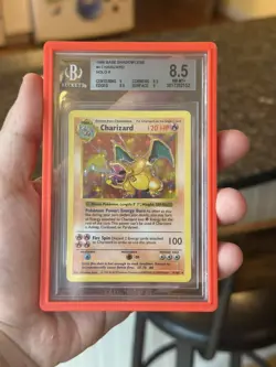 1999 Pokemon Shadowless Charizard Holo #4/102 BGS 8.5 - Image 1