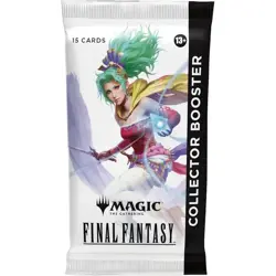 MTG Final Fantasy English Collector Booster 1 Pack-15 Cards sealed - Image 1