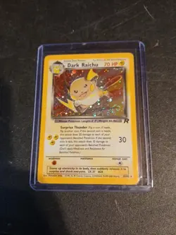 Wizards of the Coast Pokemon TCG Dark Raichu 83/82 Holo 70HP - Image 1