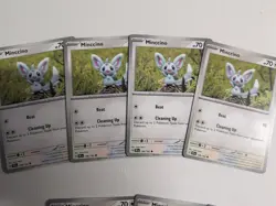 Minccino 136/162 Common Temporal Forces S&V Pokemon TCG X4 Playset - Image 1