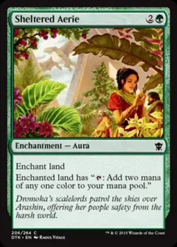 Sheltered Aerie - Light Play MTG Dragons of Tarkir - Image 1