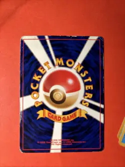 Pokemon TCG Lt. Surge's Pikachu #25 Gym Heroes Vintage HP WOTC 1996 Old Back - Image 2