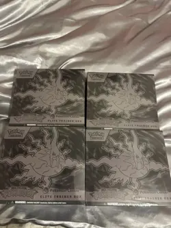 Pokemon TCG Pitch Black ETB Factory Sealed x 4 - Image 1