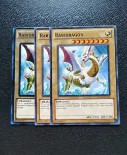 Yu-Gi-Oh - Rabidragon 3X - Full Playset - Image 1