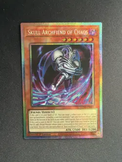Yugioh Skull Archfiend of Chaos CORI-EN002 Starlight Rare 1st Edition NM - Image 1