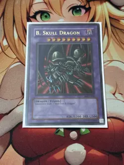 B Skull Dragon YuGiOh Metal Raiders #MRD-018 2002 Holo HP - Image 1
