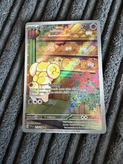 Pokemon Card TCG Scarlet Violet - Fidough 213/198 Illustration Rare Holo NM - Image 1