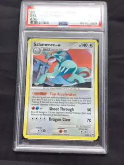 Pokemon Cards: Platinum Arceus Rare Holo: Salamence 8/99 PSA 9 - Image 2