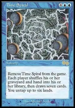 Time Spiral - Heavy Play MTG Urza's Saga - Image 1