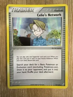 Celio's Network - 73/100 - Pokemon Crystal Guardians Reverse Holo Card MP - Image 1