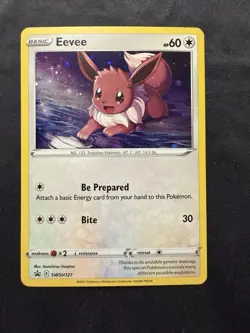Eevee SWSH127 SWSH: Sword & Shield Promo Cards Holo - Image 1