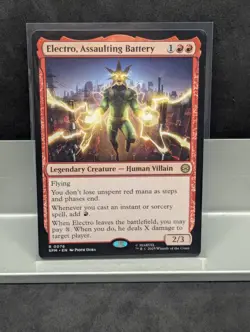 Electro, Assaulting Battery X1 NM Marvel's Spider Man MTG - Image 1