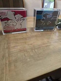 Pokemon Center Black Bolt White Flare Elite Trainer Box ETB Set + Acrylic Cases - Image 1