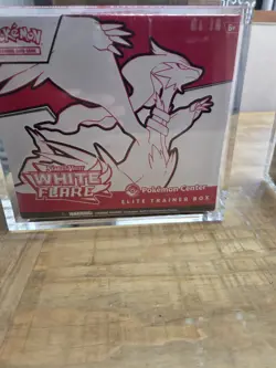 Pokemon Center Black Bolt White Flare Elite Trainer Box ETB Set + Acrylic Cases - Image 2