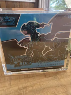 Pokemon Center Black Bolt White Flare Elite Trainer Box ETB Set + Acrylic Cases - Image 3