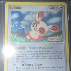 Pokemon TCG Spinda 26/92 Legend Maker Reverse Holo Rare 60 HP Basic 2006 EN - Image 1