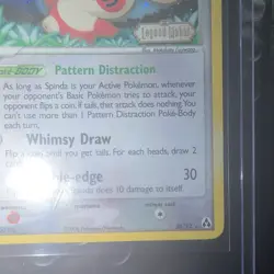 Pokemon TCG Spinda 26/92 Legend Maker Reverse Holo Rare 60 HP Basic 2006 EN - Image 5