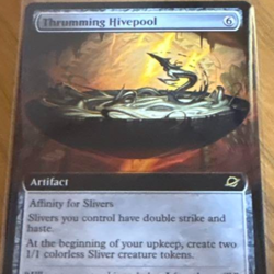 MTG Thrumming Hivepool Extended Art English EOE Artifact 2025 N/M F/S from Japan - Image 2
