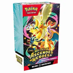 Pokemon TCG Mega Evolution Ascended Heroes Booster Bundle Box (6 Packs) - Image 1