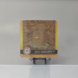 Pokemon Action Flipz Premier Edition 1998 by Artbox – #50 Diglett / #51 Dugtrio - Image 1