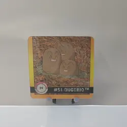 Pokemon Action Flipz Premier Edition 1998 by Artbox – #50 Diglett / #51 Dugtrio - Image 2