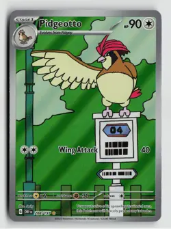 Pokemon - Pidgeotto - 208/197 SV03: Obsidian Flames - Illustration Rare - NM - Image 1