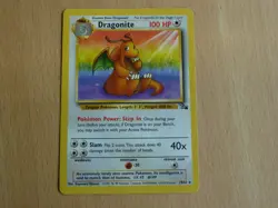 Pokemon Fossil Dragonite 19/62 - Lightly Played - Image 1