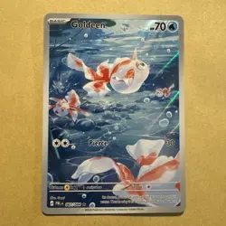 Pokemon TCG Goldeen 087/084 Illustration Rare ME5: Pitch Black English M/NM - Image 1